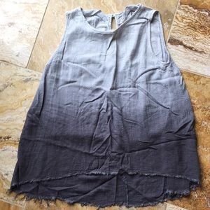 Mona B textured dovegray-charcoal grayscale ombré